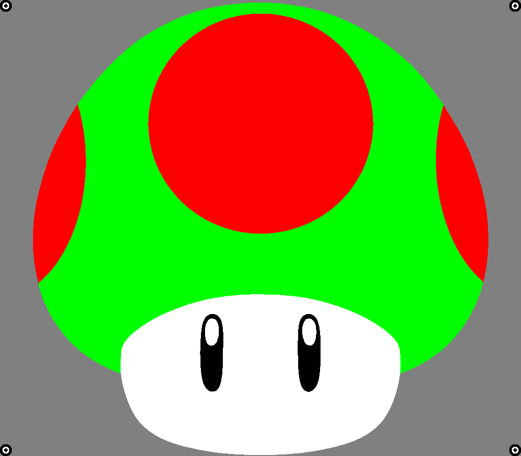 T-shirt Toad sjabloon